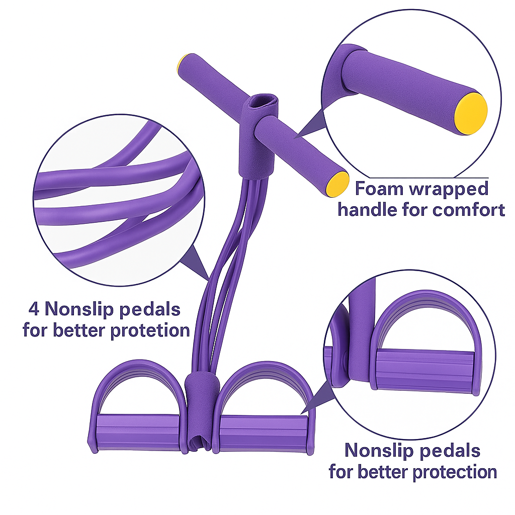 Yoga Pedal Puller Resistance Band Fitness Equipment