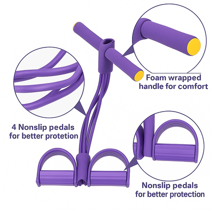 Yoga Pedal Puller Resistance Band Fitness Equipment